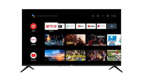 تلفزيون هاير 65 بوصة 4K UHD ذكي يعمل بنظام أندرويد LED