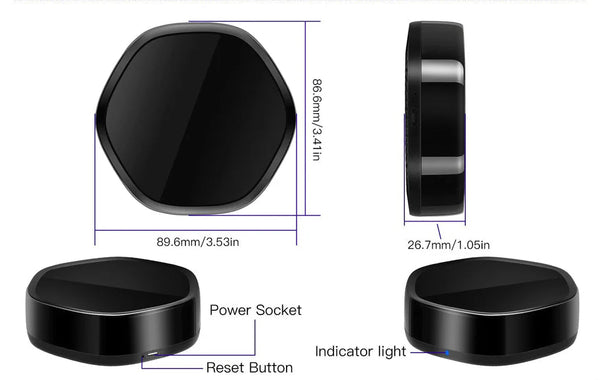 Moes ZigBee الذكية مع جهاز تحكم عن بعد بالأشعة تحت الحمراء