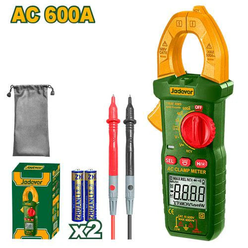 Jadever AC كلامب ميتر 600 أمبير