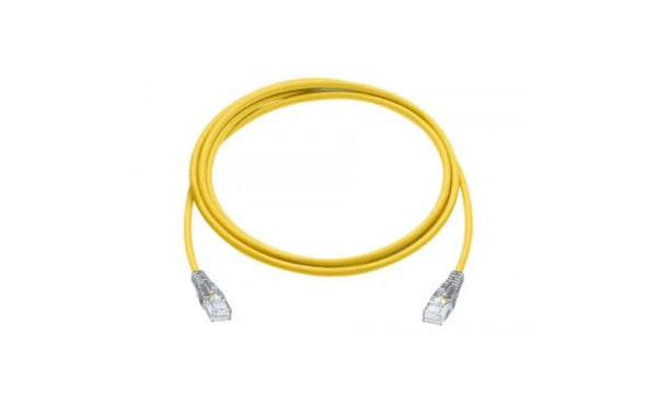 Cat6 UTP 24 AWG PVC Round Patch Cord - 0.5m