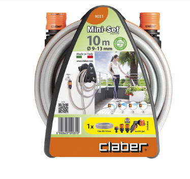 بكرة مع بربيش  بطول 10 متر من Claber