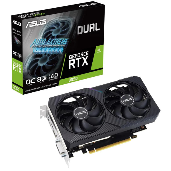 بطاقة الرسومات  من اسوس Dual-RTX3050-O8G-V2