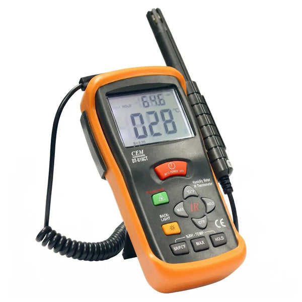 جهاز قياس الحرارة والرطوبة المتطور من CEM موديل (DT-616CT)