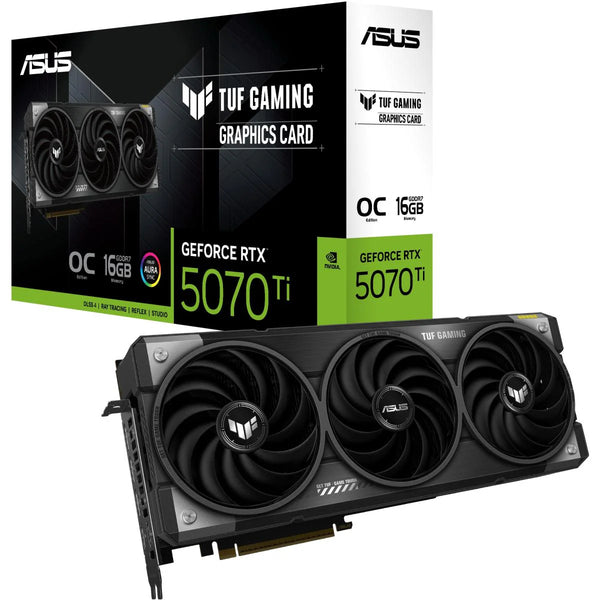 بطاقة الرسومات من اسوس Asus TUF-RTX5070TI-O16G-GAMING