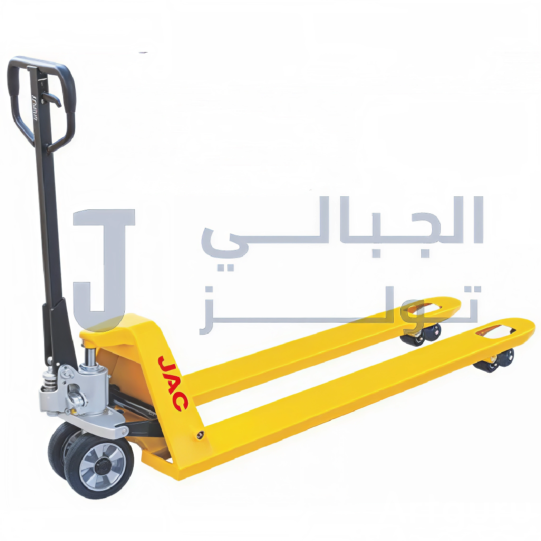 عربة جك طبالي يدوية (شوكة عريضة) حمولة 3 طن مع مضخة هيدروليكية شديدة ا ...